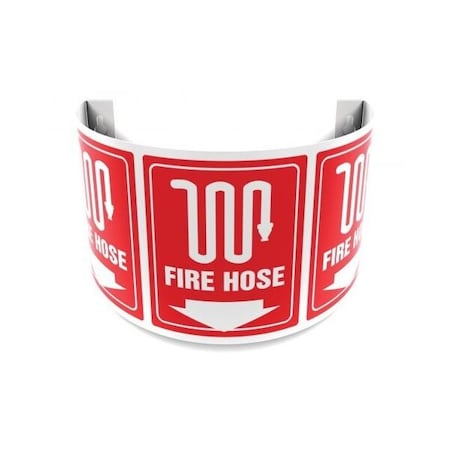 Accuform 180D PROJECTION Safety Sign FIRE HOSE PSJ337 PSJ337